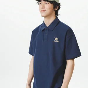 Men’s Short Sleeve Polo T Shirt Vintage Wash T-Shirt Polo Men’s Custom Logo High Quality Breathable Cotton