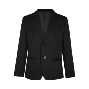 Men’s Single Breasted Breathable TR Business Suit Jacket Blazer Tuxedo Coat Polyester/Rayon Regular Fit Wedding Party