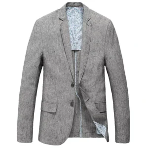 Men’s Slim Fit Blazer Jacket Suit Two Button Lightweight Sport Coat Casual Blazer
