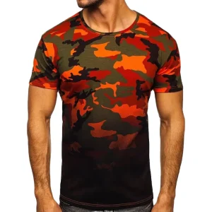 Men’s Slim Fit Compression Gym T-Shirt Short Sleeve Knitted Blank Solid Anti-Wrinkle Smart Casual Running Style