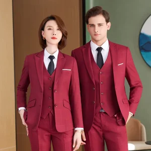 Men’s Slim Fit Single Breasted One Button Blazer Lightweight Business Casual Travel Jacket for Sport Coat Suit