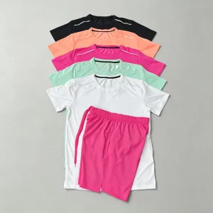 Men’s Soccer 100% Polyester Sportswear Suits Breathable Sports Joggers Training Fitness Tracksuit Running Sets Maillot De Foot