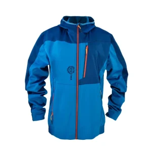 Men’s Soft Shell Lightweight Windproof Waterproof Hooded Jacket with Zipper Thin Outdoor Casual Climbing Hiking