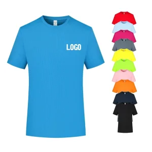 Men’s Solid Knitted Compression Sportswear Activewear T Shirt Breathable Eco Friendly Polyester Fabric for Training Gym Workouts
