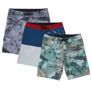 Men’s Sports Fishing Wear Shorts Customized Sublimation Fishing Shorts Quick Drying Fishing Hunting Shorts