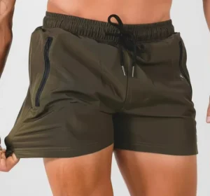 Men’s Sports Shorts 70% Polyester 30% Spandex Training Outdoor Mountaineering Quick Dry Gym Shorts