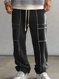 Men’s Sportswear Casual Pants Loose Straight leg Sweatpants New Spring and Autumn Long Pants