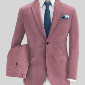 Men’s Spring High quality Single Breasted Business Suit Male Slim Fit Corduroy Casual Blazers Jackets Man Fashion Tuxedo