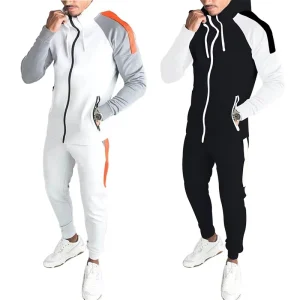 Men’s Street Wear Casual Running Jogging Tracksuits Sweat Suits