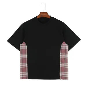 Men’s Stylish Patchwork Short Sleeve T shirt
