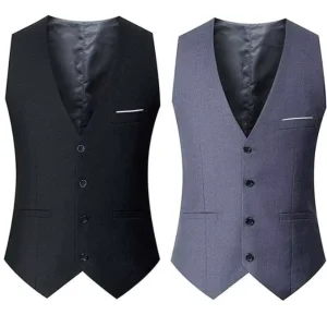 Men’s Suit Vest Slim Men’s Vest Korean Version