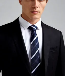 Men’s Suit for Work Professional Black Suit Slim Stylish Business Occasion