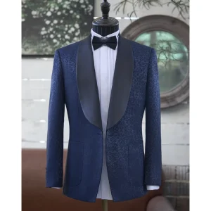 Men’s Suits 3 Pieces Set Dress Blazers Pants Vest Set Male Wedding Fall Business Formal Plaid Suit Slim Fit Coat