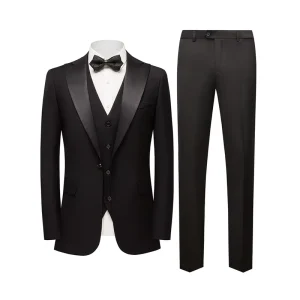Men’s Suits & Blazer Set Notch Lapel Design Formal Men Wedding Evening Tuxedo Suits for Gentlemen