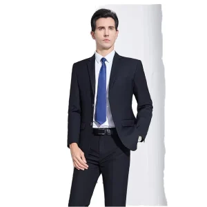 Men’s Suits Two Pieces Formal Business Wedding Groomsmen Prom Suit
