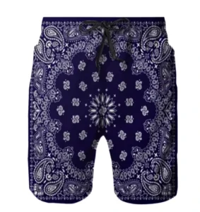 Men’s Summer Beach Shorts 3D Digital Printing Hawaiian Prints Eco Friendly Breathable Waterproof Fitness Swimwear