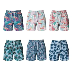 Men’s Summer Beach Trunks Surf Shorts Swimsuit Private Label Service From Professional Swimwear Manufacturer