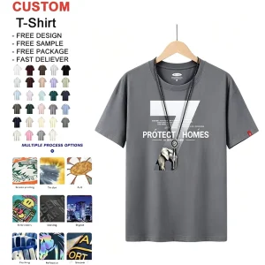 Men’s Summer Short Sleeve T shirt Casual Loose Plus Size Basic Undershirt Daily Inner Layering Top