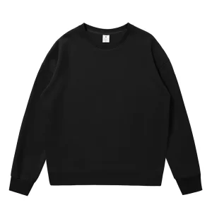 Men’s Sweatshirt High Quality Polyester Cotton Crew Neck Custom logo Long Sleeve Blank Print Knitted Sweatshirts