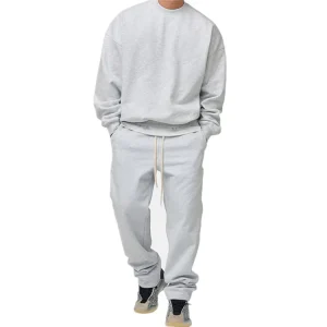 Men’s Sweatshirts Autumn Leisure Running Training Loose Large Size Sports Hoodies Suit