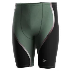 Men’s Swim Jammer Competition Knee Length Swimwear Racing Briefs for Professional Swimming