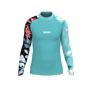Men’s Swimming Rash Guard T Shirts Men Long Sleeve Quick Dry Surfing Suit Beach UV Protection Diving Surfing Rash Guard Swimwear