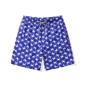 Men’s Swimwear Swimsuits Classic Fit Floral Printing Colorful Quick Dry Casual Beach Shorts Swimming Trunks for Men