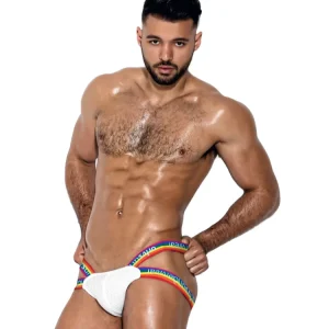 Men’s T Back Breathable Knitted Side Pocket Underwear Translucent Hollow Mesh Gay Jockstrap G String
