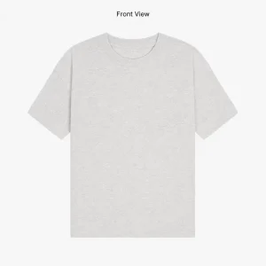 Men’s T Shirts 100% Cotton Customizable Size Print Design Breathable Fabric Short Sleeve Loose Fit Custom Blank