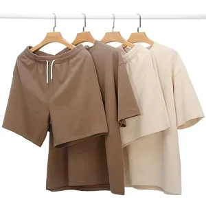 Men’s T-shirt Sets and Shorts Set Men T-shirt Sets for Men Gym Men’s Shorts and T-shirt Set and Trouser Set for Men