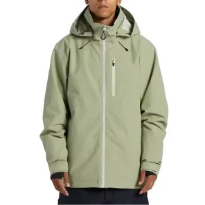 Men’s Technical Ski Jackets With Powder Skirt Waterproof Breathable 3-layer Hard Shell Ski Snow Jackets