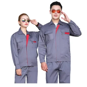 Men’s Thermal Workwear for Spring Autumn Factory Workshop Construction Power Maintenance Resistant Labor Protection Suits