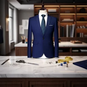 Men’s Three Piece Formal Suits Spring and Autumn Casual Groom’s Wedding Business Suits for Men