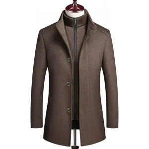 Men’s Trench Coats Men’s Wool Overcoat