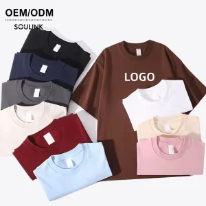Men’s Tshirt Designer Slim Fit T-Shirts 100% Cotton High Quality t Shirt From Knitted Fabric Heat-Transfer Printing