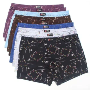 Men’s Ultimate Comfort Briefs Athletic Smooth Thin Print Pattern Breathable