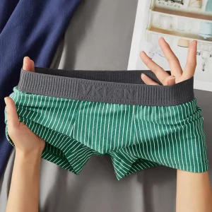 Men’s Underpants Cotton Polyester Boxers Breathable Comfortable Boys’ Shorts