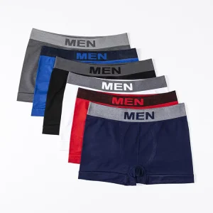 Men’s Underwear Boxer Shorts Polyester Seamless Underwear