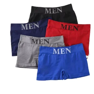 Men’s Underwear Men’s Boxer Briefs Seamless Breathable Boxer for Men