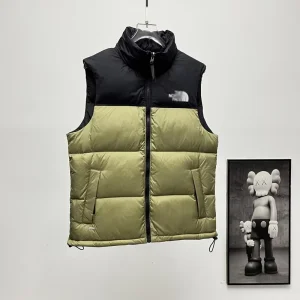 Men’s Vest U.S. Edition Loose Fit TNF700 Puff Embroidery Down Jacket