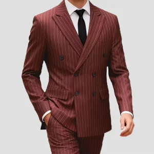 Men’s Vest Wedding Suit Set, 3 Pieces, for Wedding and Working