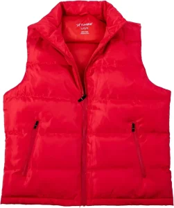 Men’s Water-Resistant Winter Outdoor Vest Zipper Sleeveless Warm Puffy Jacket Made Work Vest