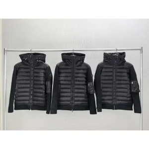 Men’s Winter Jackets and Down Short Coats with Hooded Loose Fit and Down Jacket Style