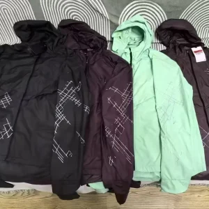 Men’s Winter Printed Casual Full Zipper Lightweight Long Sleeve Sports Jacket Quick-Drying Breathable for Running