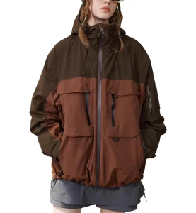 Men’s Winter Trench Waterproof Long Coat Ski Clothing Warm Jackets for Outdoor Pattern Type Letter