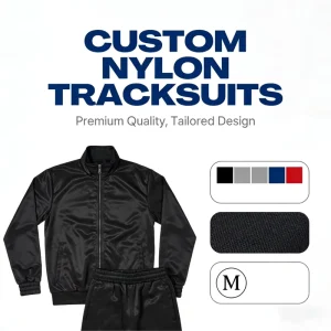 Men’s Winter Vintage Athletic Eco-friendly 2-in-1 Design Lightweight 100% Polyester Tracksuit Set Customizable Size Four-Way