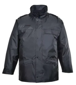 Men’s Winter Work Jacket for Adults Breathable Polyester Material with Waterproof Feature and Hood Stand Collar Workwear