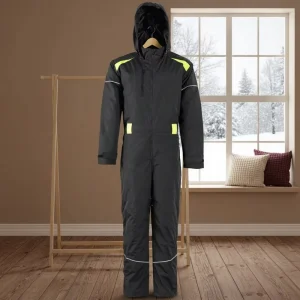 Men’s Winter Workwear Jacket Waterproof Windproof Safety Coat Warm Outdoor Polyester Work Jacket