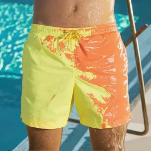 Men’s & Women’s Summer Beach Shorts & Bikini Set Heat-Sensitive Color Changing Fabric Temperature Sensitivity Swim Clothing