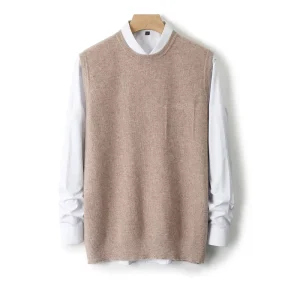 Men’s Wool Cashmere Vest